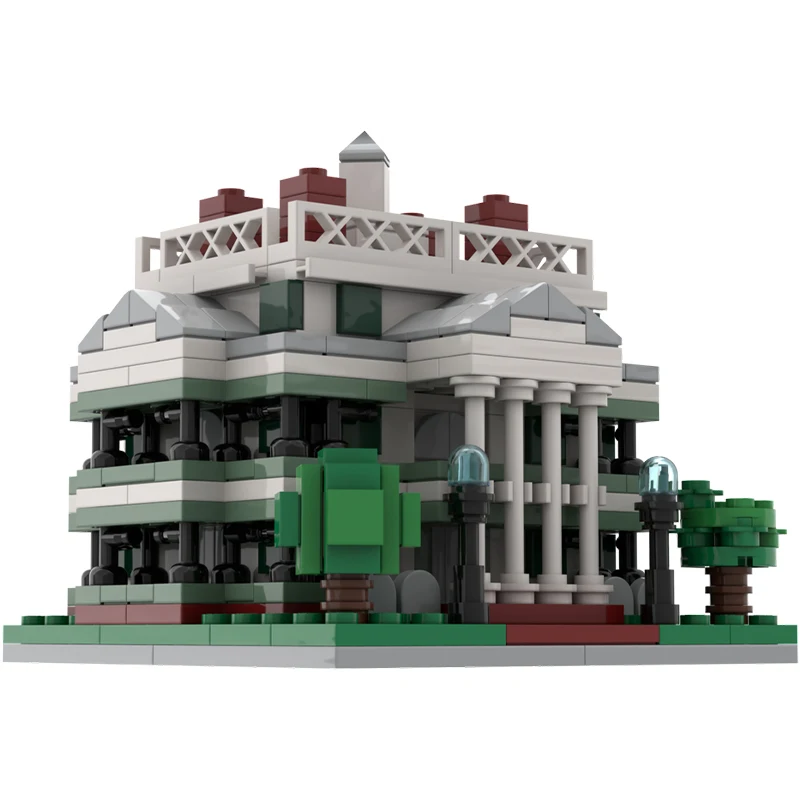 

524pcs MOC Disneieny Disneienyland Haunted Mansion Model Building Blocks Christmas Gifts Construction Toy Brick Kids Education
