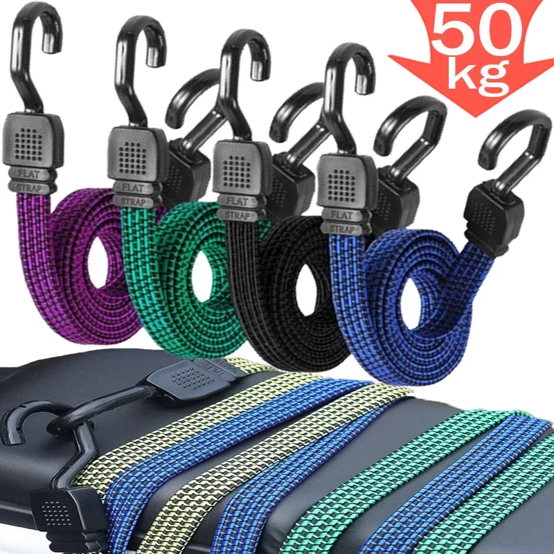 Riding Elastic Multifunctional Binding Rope for Camping Equipment Tents Parcel Storage Courier Cargo Transportation Cars Part