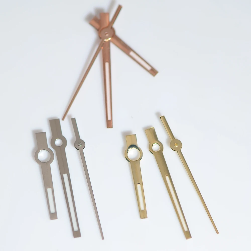 Logbook Nh35 Hands 8*12*12.5MM Baton Datejust Hands Watch Pointer Green Blue 3C Luminous Watch Accessories Needles image 5