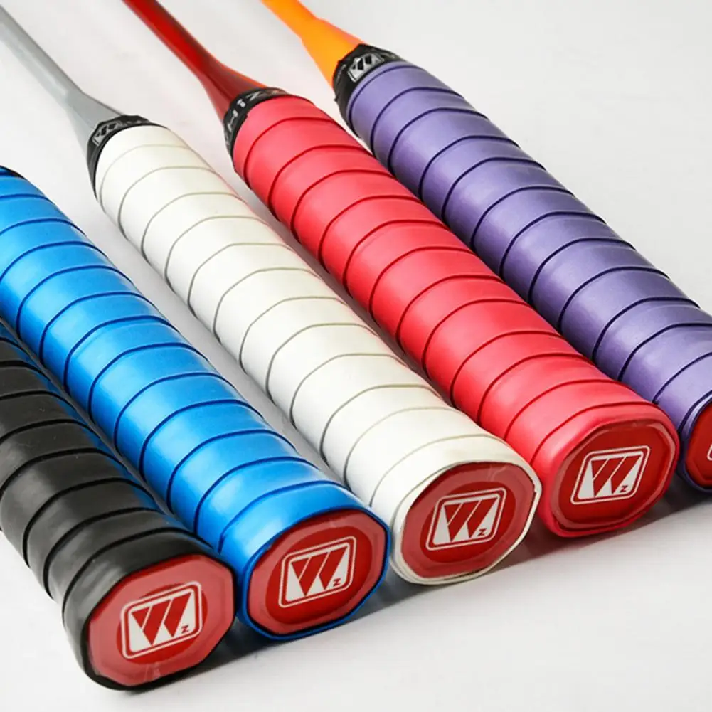 

Накладки для теннисных ракеток, Нескользящие захваты для ракеток для бадминтона, повязка на удочки, накладки на пот, лента для захвата теннисных ракеток