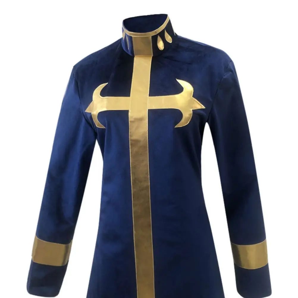 Unisex Anime Cos Enrico Pucci Cosplay Costume Uniform Custom Size