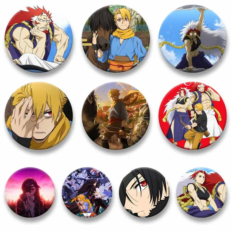 New Anime Daemons of The Shadow Realm Can Badge Funny Cartoon Peripherals Lapel Pins Bag Hat Collar Brooch Jewelry Accessories