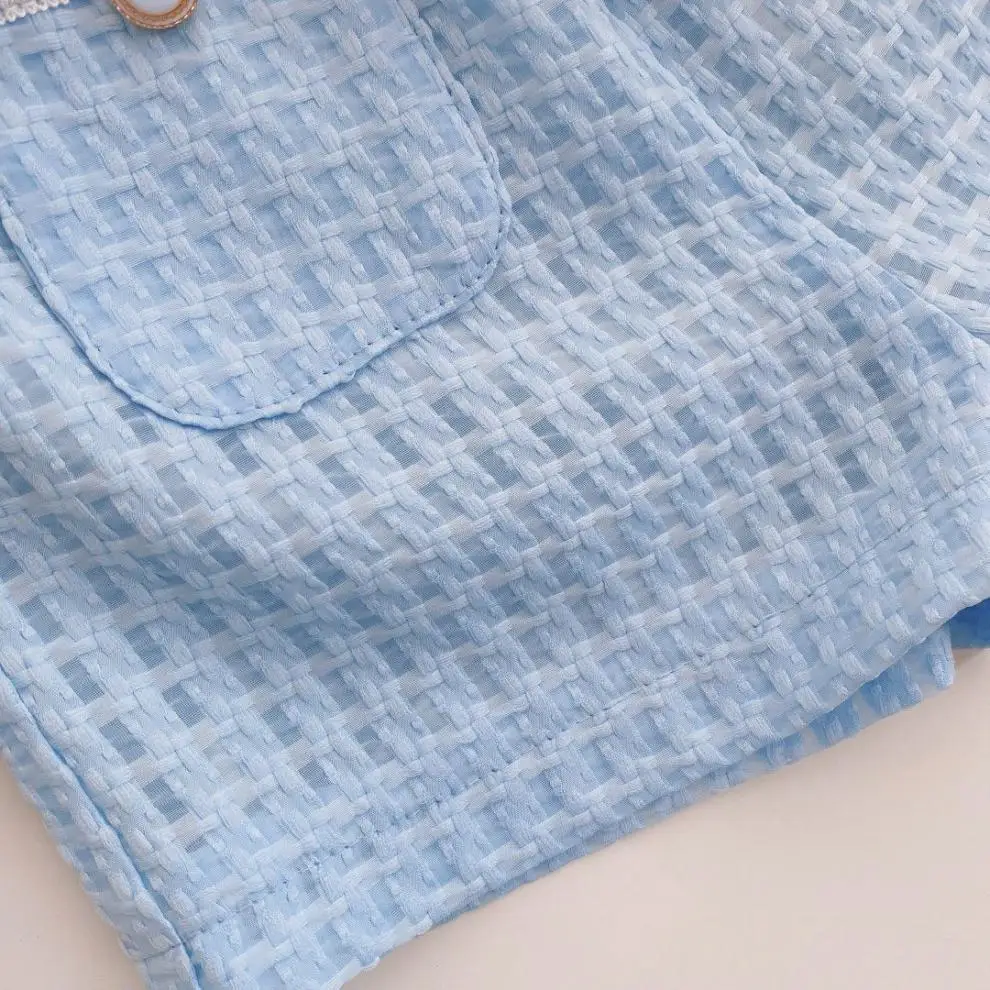 

Princ Sle Summer Outfit for Girls Korean Faion Cotton ort Sve orts Set Cute Baby Girl's Two-Piece Ensemble