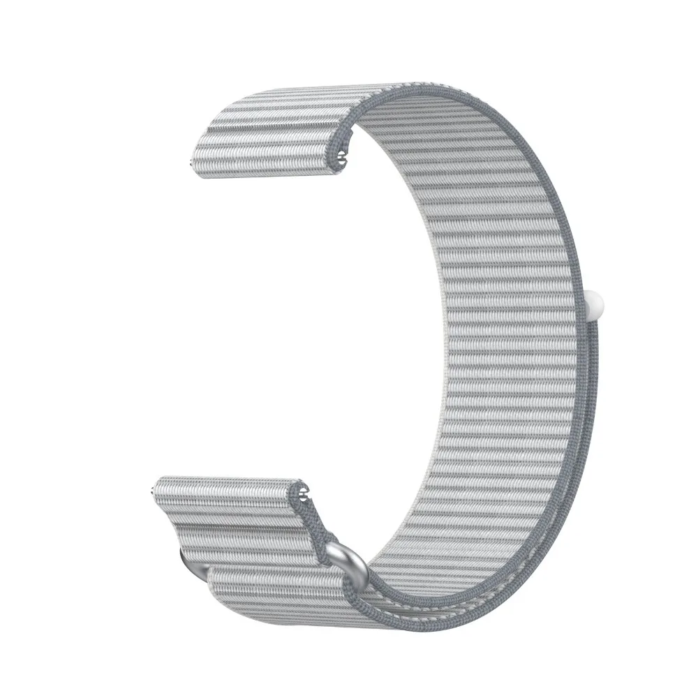 New Nylon Sport Band Loop Design Adjustable Fitness Tracker Strap 22mm Breathable Replacement Wristband for Amazfit Helio Strap