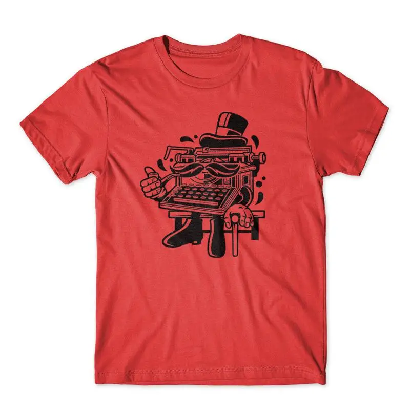 

Typewriter Classic Gentleman T Shirt 100 Cotton Premium New