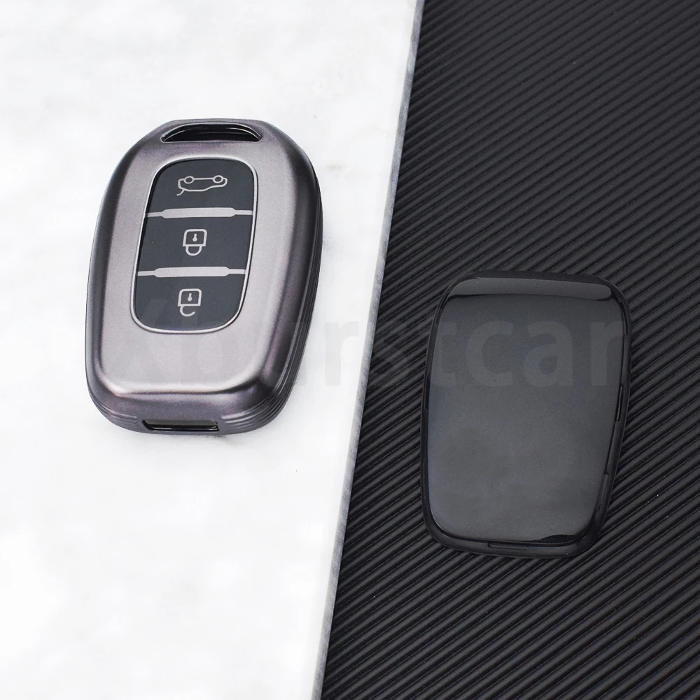 2/3 Buttons Fob Shell TPU Car Key Cover Case for Renault Kwid Trafic Symbol for Dacia Sandero Logan Duster Keyless Accessories - Image 4