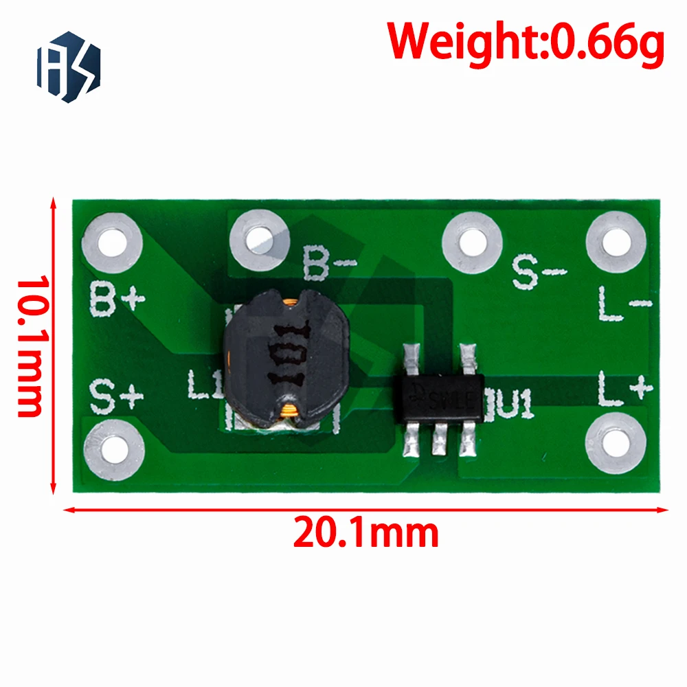 1.2V light controlled constant brightness solar underground lamp circuit board, double-sided nail solar nail lamp controller PCB
