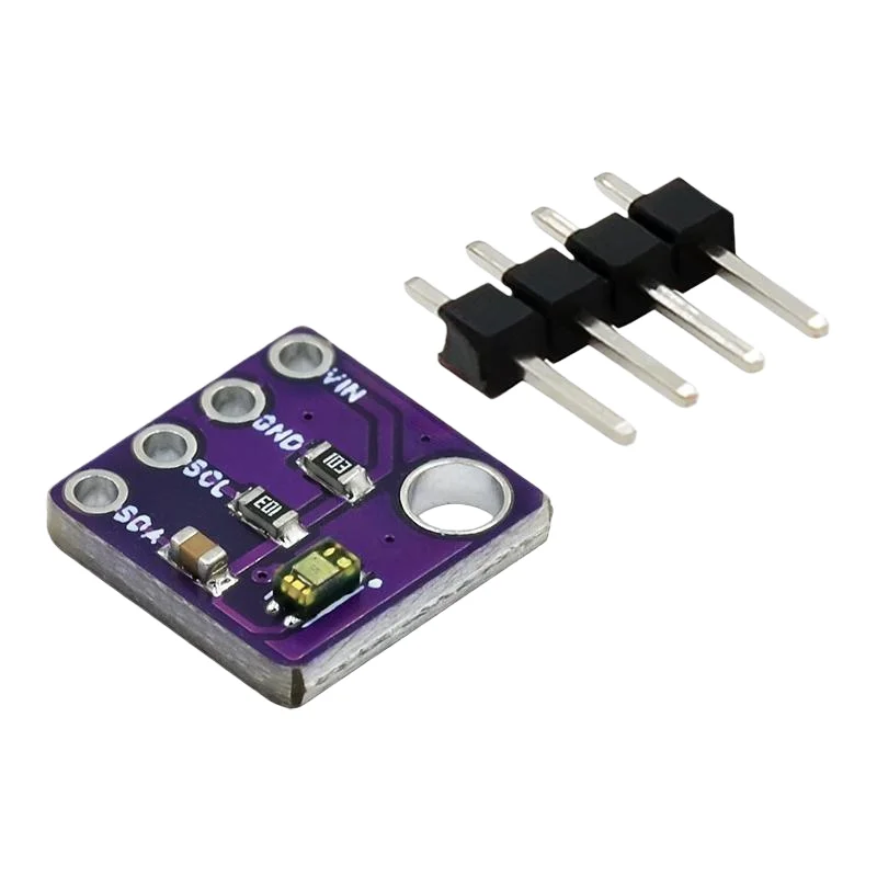 VEML6040 RGBW color sensor measures the intensity of ambient light content through an I2C integrated chip