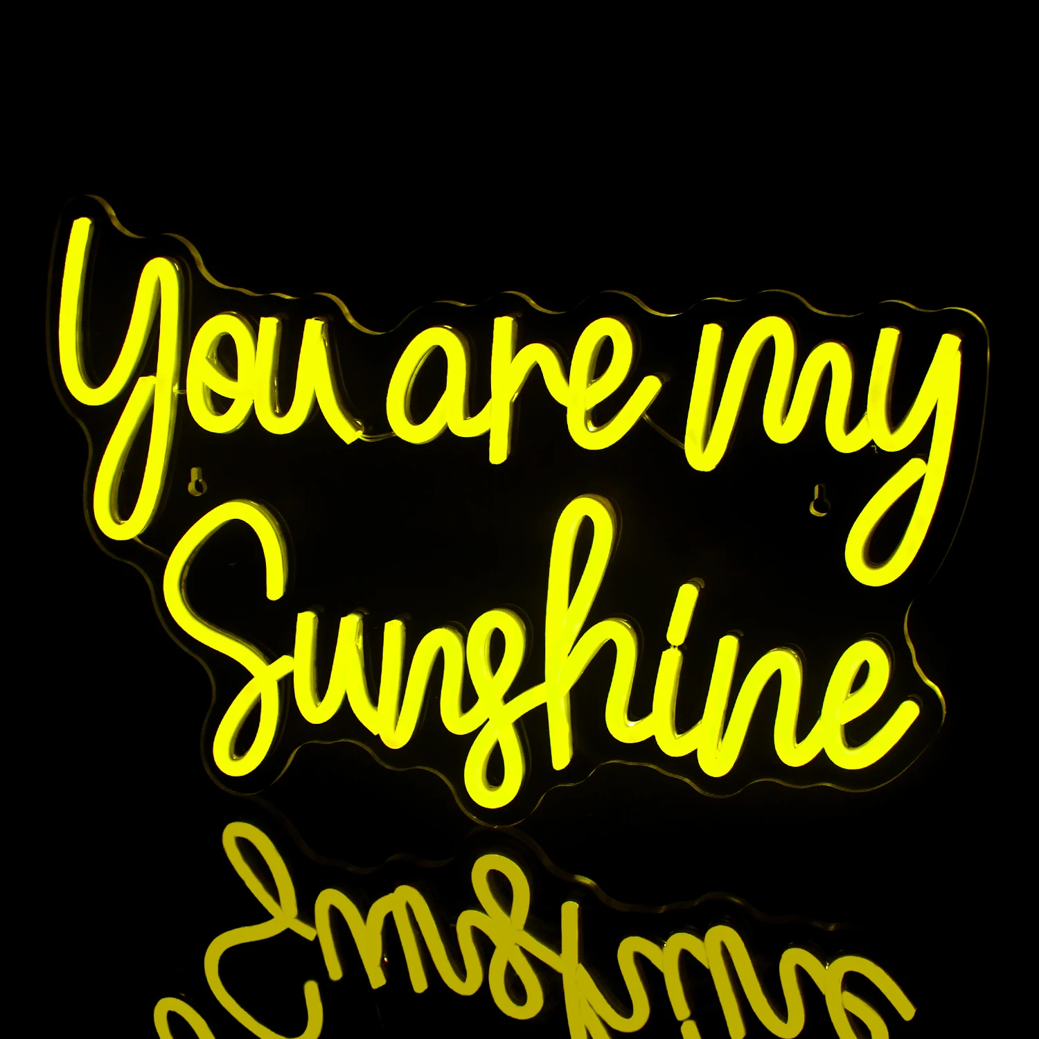 You Are My Sunshine Neon Signs for Cafes Wedding Birthday Party Wall Decor USB Powered Neon up Sign Wall Hanging Letter Neon