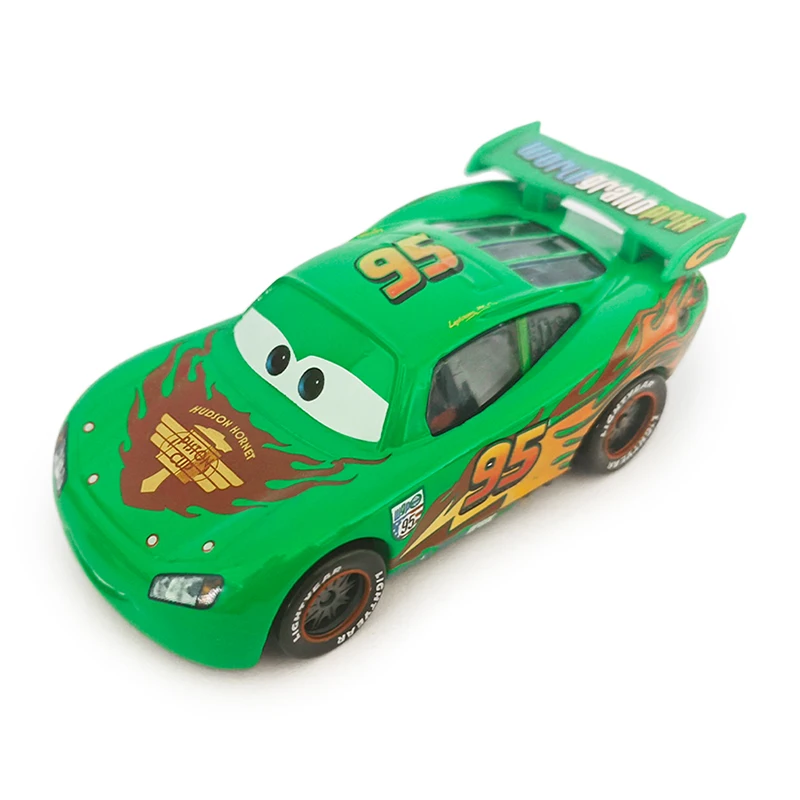 Pixar Cars 3 2 Metall-Druckguss-Spielzeugautos Lightning McQueen Jackson Mr. Destruction Harvester Bulldozer 1:55 Kinderspielzeugautos Geschenke