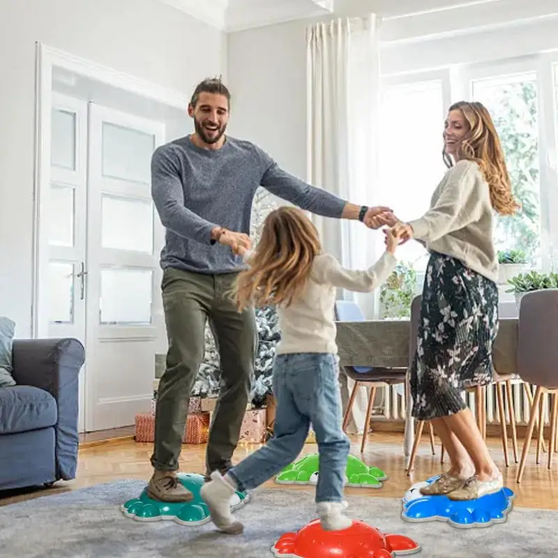 Bloques de equilibrio en forma de cangrejo para niños y niñas, piedras de equilibrio apilables, regalo de cumpleaños