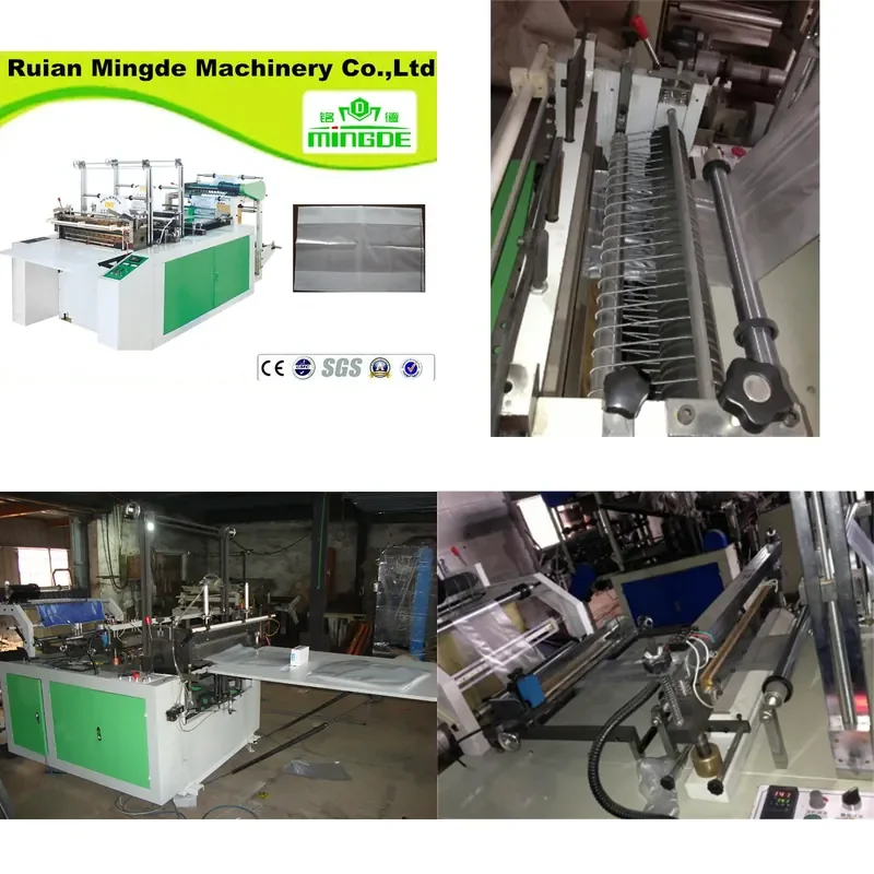Mingde Brand Factory Sales Plastic T-Shirt Bag Making Machine