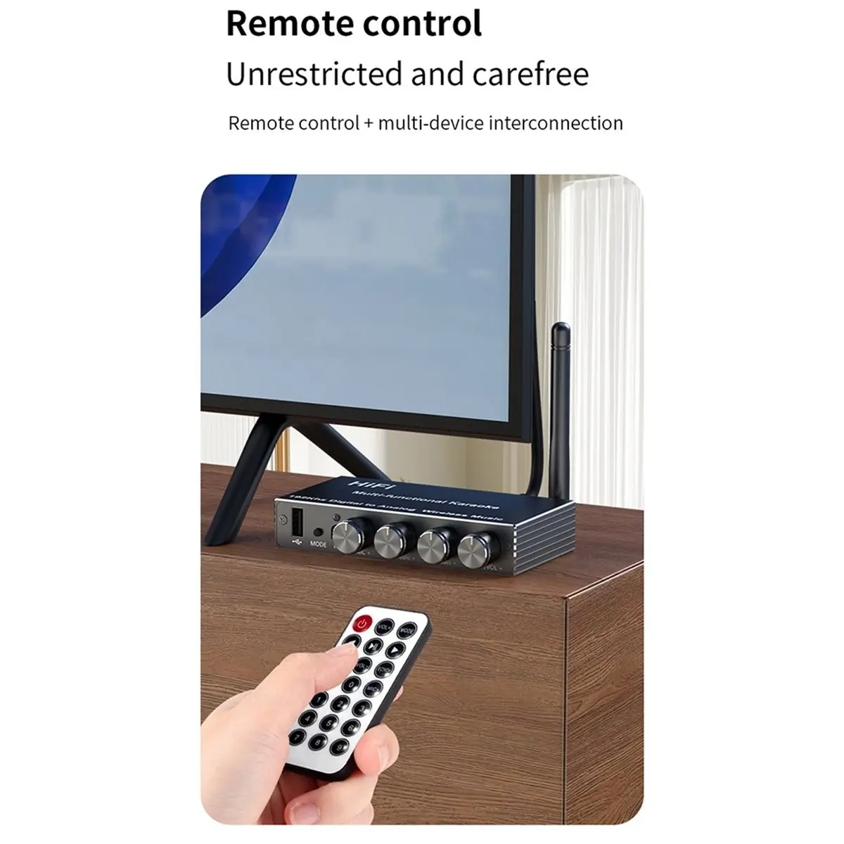 

A23G New Bluetooth 5.4 Audio Receiver Digital Converter 3.5mm AUX for RCA Coaxial USB U-Disk Karaoke Stereo Adapter