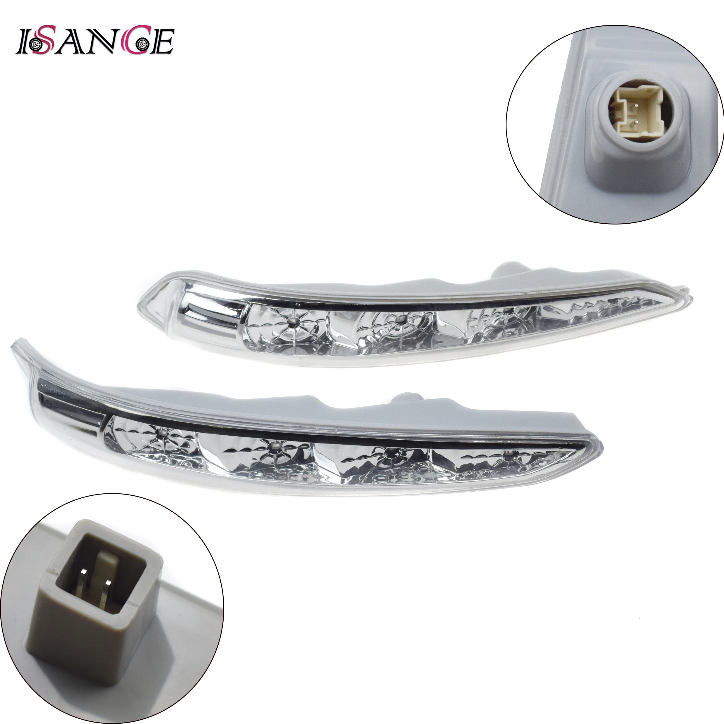 Side Mirror Turn Signal Light Lamp Left Right LH RH For Hyundai Sonata 2011 2012 2013 2014 2.0L 2.4L 3.3L & i45 2009 2010 2011