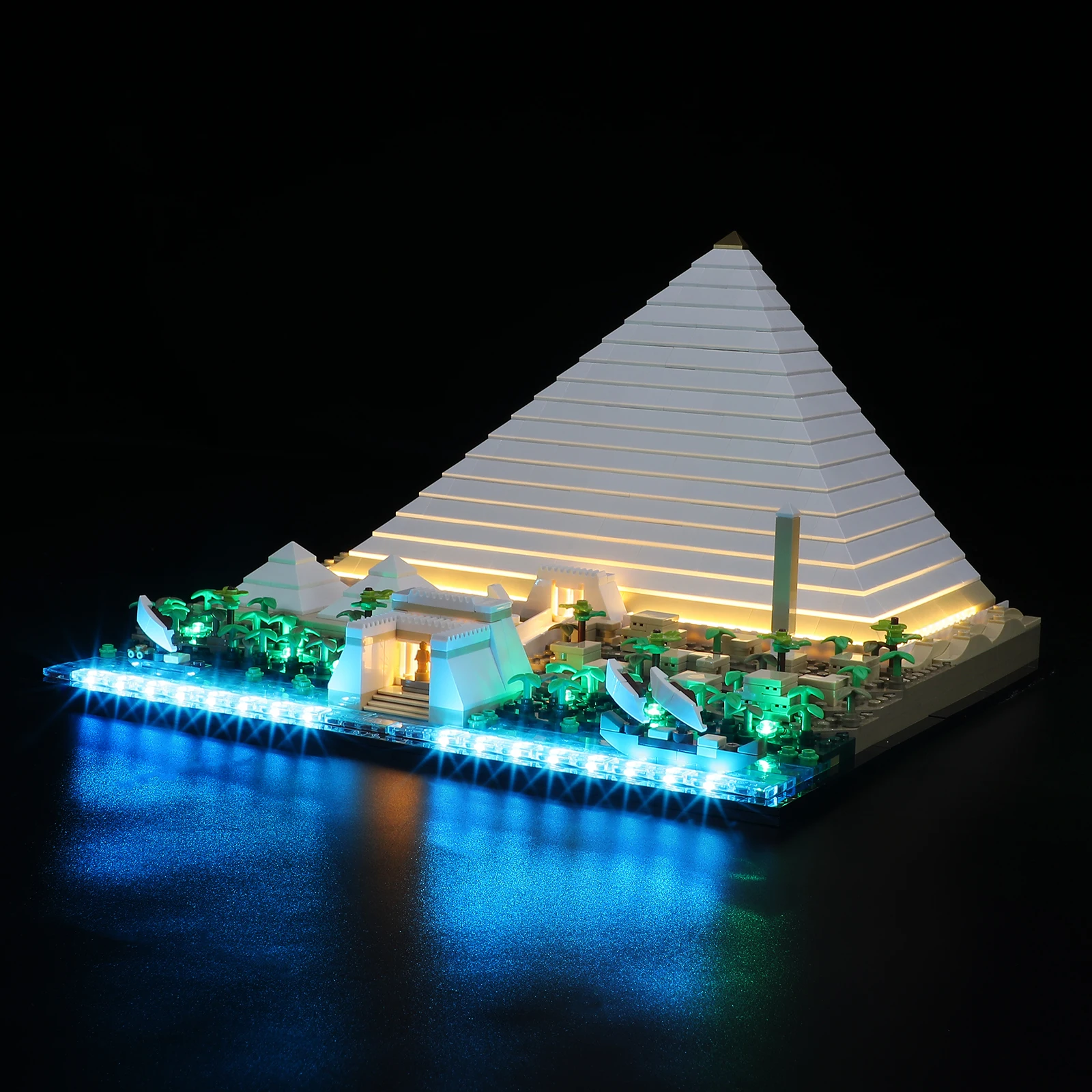 

LED Light Kit for 21058 Pyramid Building Blocks Set (NOT Include the Model) Bricks Toys for Children