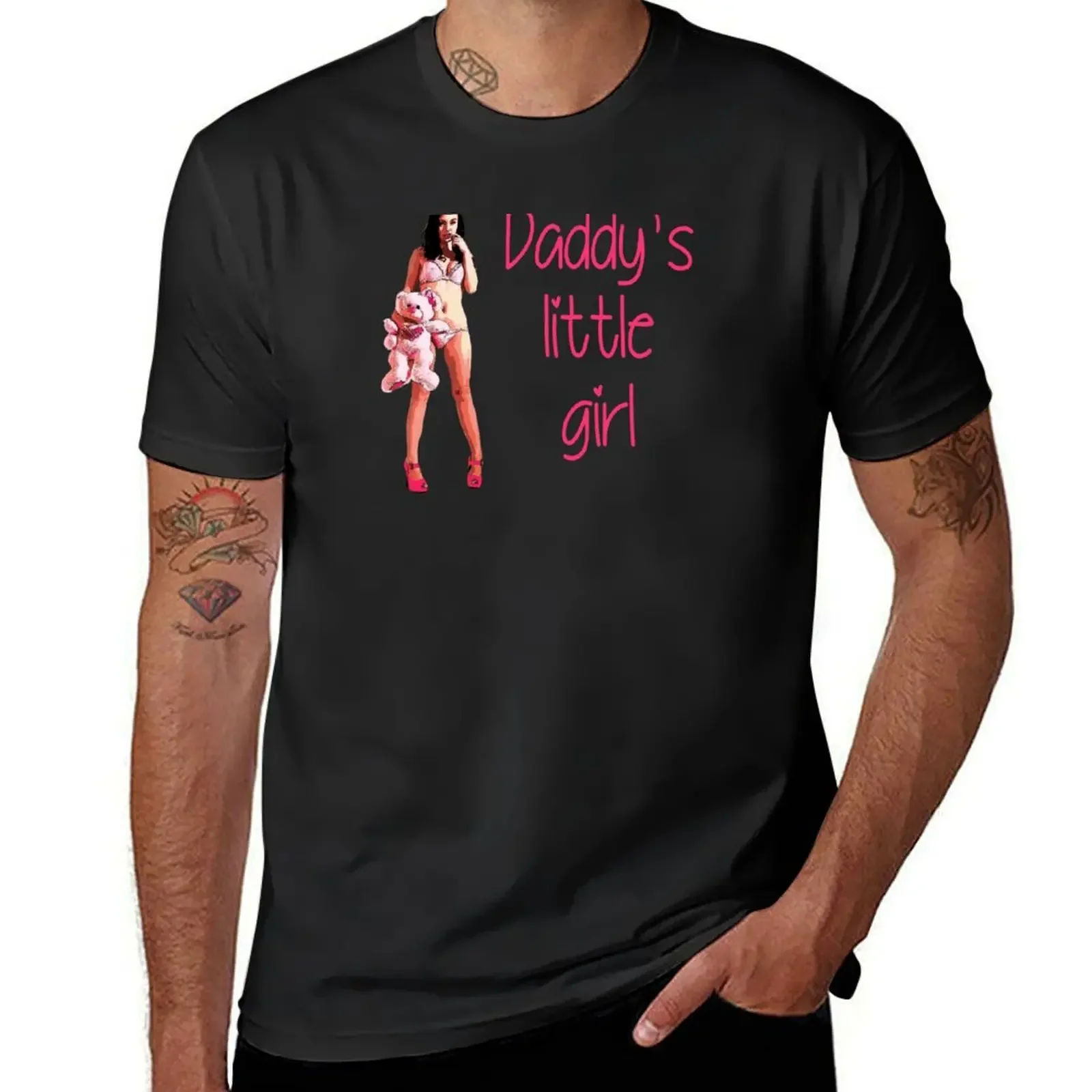 

Daddy's little girl T-Shirt sublime valentines boutique clothes plain black t shirts men