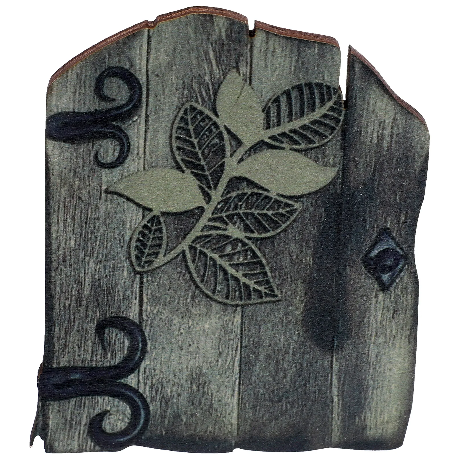 

Fairy Decorations Wood Miniature Scene DIY naments Garden Elf Door Crafts Tale Door Yard Fence Gate Accessories