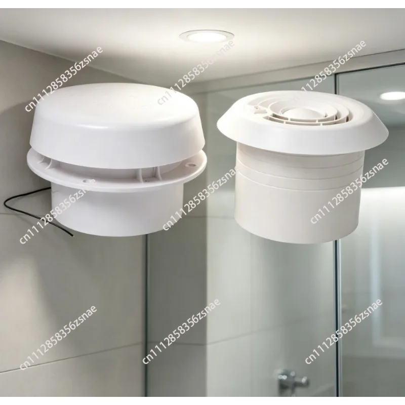 RV 12V mushroom head fan, ventilation fan modification accessories, top mounted round