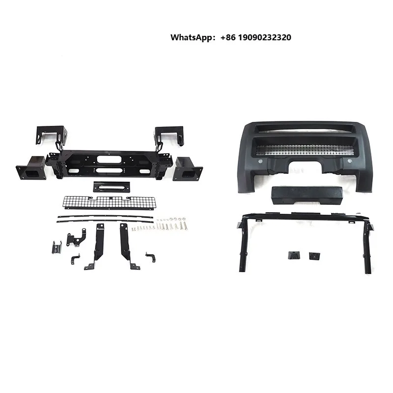 Megalomania Front Bumper with Winch Bracket   ttjj