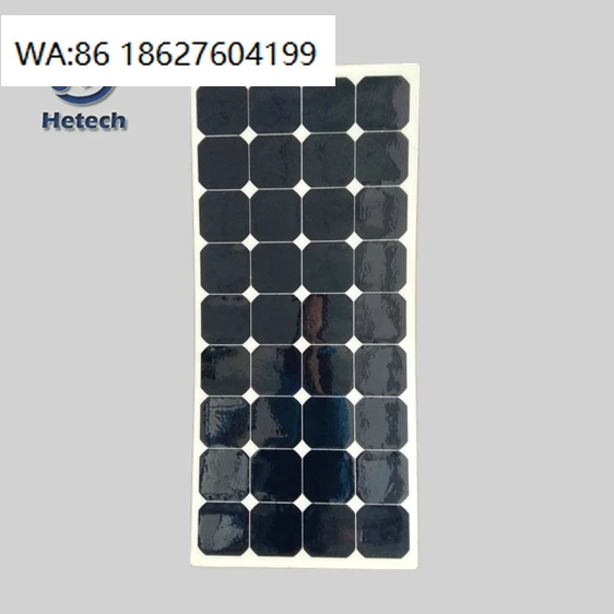 120W 12V Car Flexible Solar Panel Blanket, Thin Bendable Module Vehicle Off Grid Power Supply