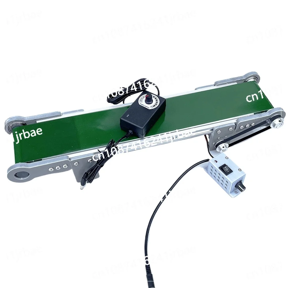 

Электрический настольный конвейерный ремень постоянного тока 12 В, технология производства модели лифта, трение, экспериментальное устройство, регулируемая скорость 0-116 об/мин