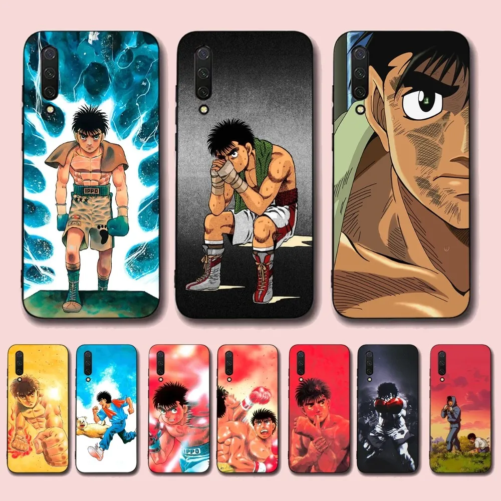 Cartoon H-Hajime No Ippo Phone Case For Xiaomi Mi 5X 8 9 10 11 12 Lite Pro 10T PocoX3pro PocoM3 Note 10 Pro Lite