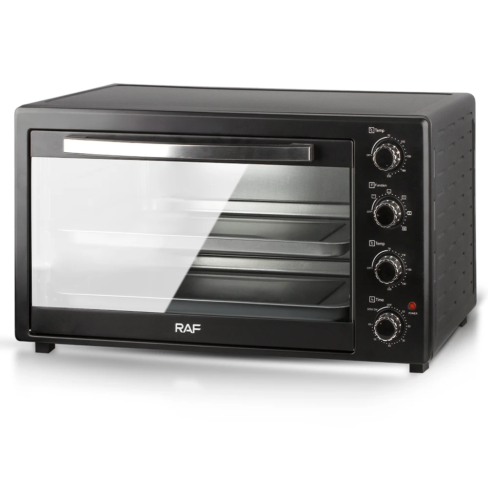 

Raf Brand 68L Visual Glass Door Hot Plate Portable Large Table Benchtop Home Baking Oven Stove