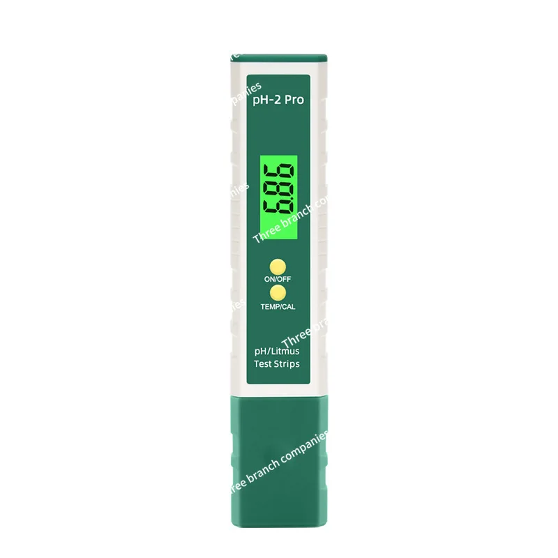 

High-precision PH-2 water quality test pen temperature patch with test paper function pH meter pH tester