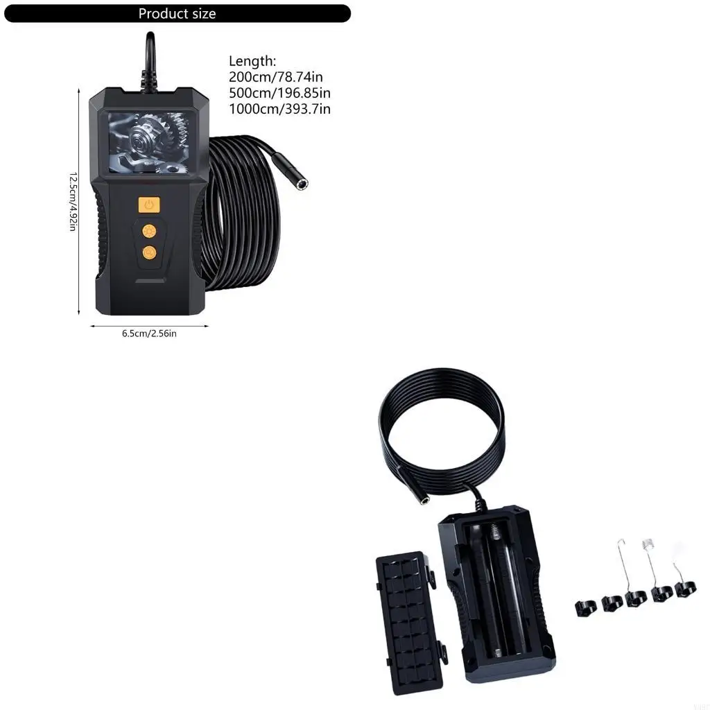 

8 -миллиметровый канализационный Borescope Гибкая труба камера тяжелый промышленный эндоскоп для автомобиля