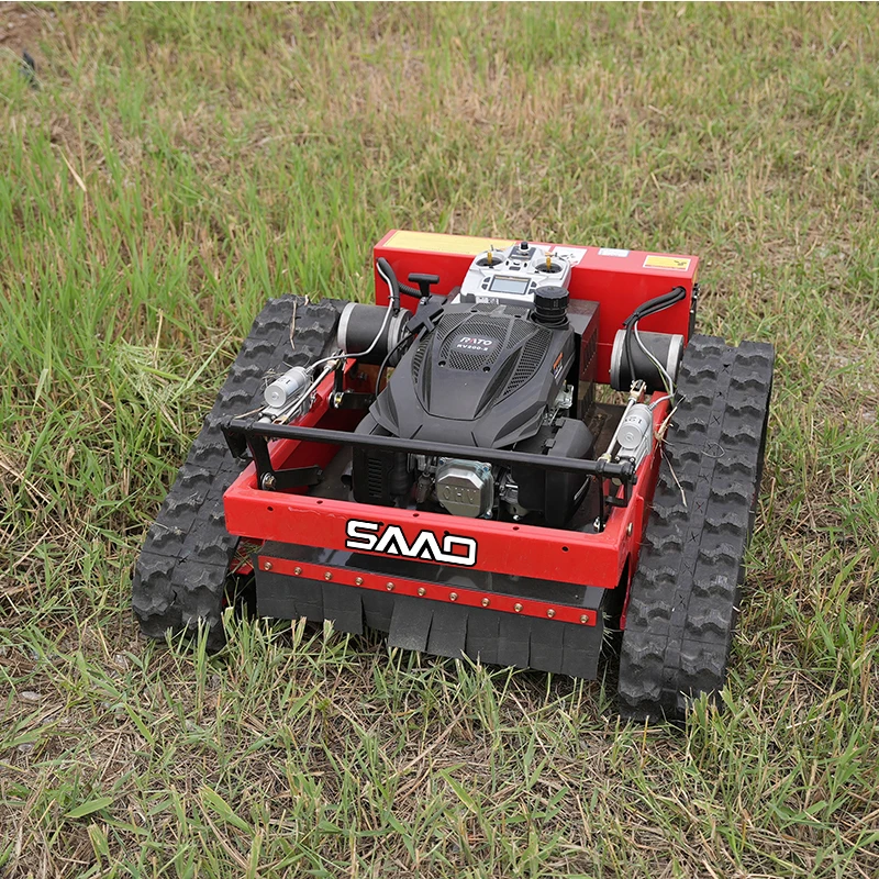 Beautiful Appearance Independently Lawn Mower Zero Turn Remote Lawn Mow For Sale