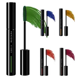 5 Color Mascara Waterproof Fast Dry Eyelashes Curls Extension Make-Up Eyelashes Blue Red GreenGold Ink Mascara