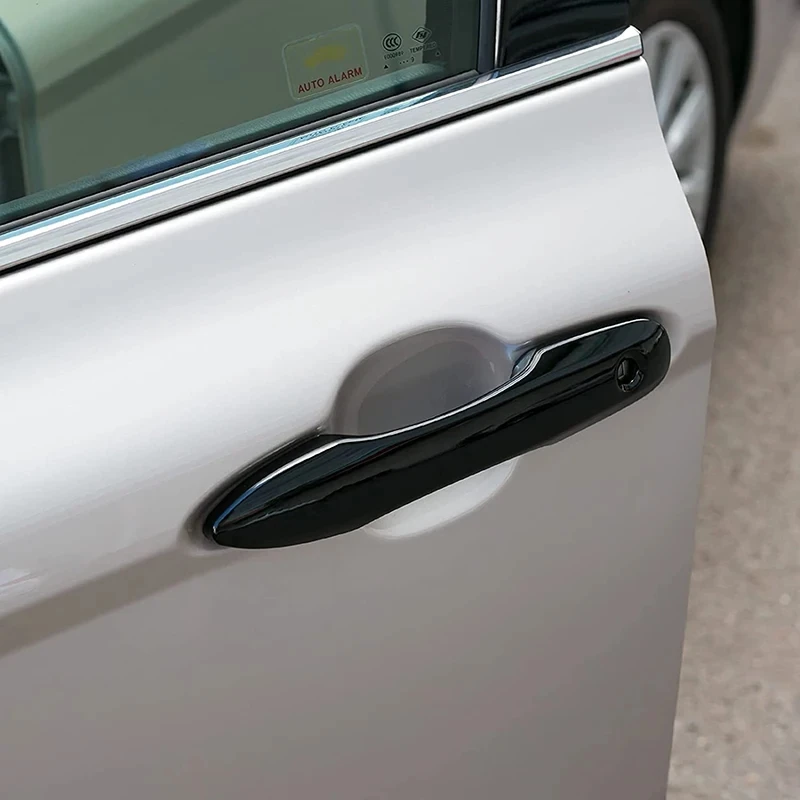 Für Toyota Yaris Kreuz 2020 2021 2022 2023 2024 ABS Carbon Faser Schwarz Türgriff Abdeckung Trim Aufkleber Auto Styling zubehör