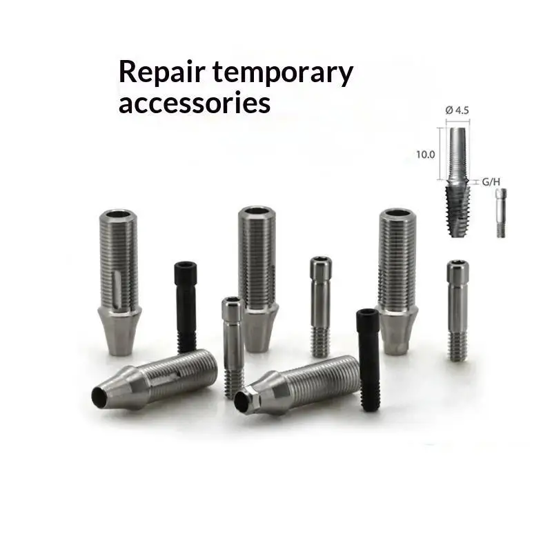 Dentist Special Dentium System Temporary Abutment Hex Nonhex Tibase with Screw Dental Implant Surgery Supply