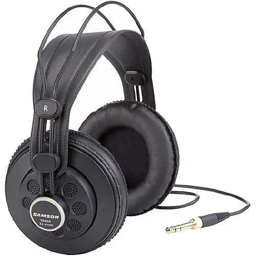 Original HIFI Samson SR850 Monitoring HIFI Headset Semi-Open-Back Headphones for Studio