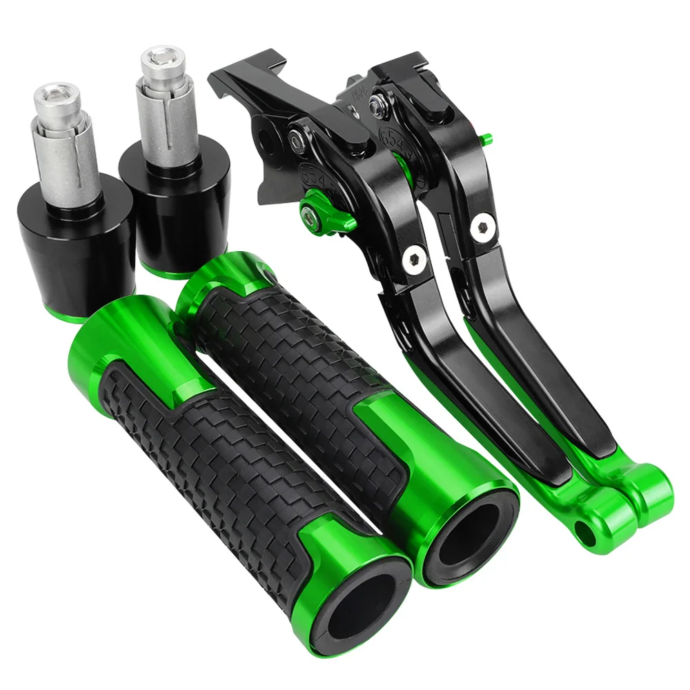 

For Kawasaki Ninja ZX636 ZX 636 ZX6RR 2019-2023 Motorcycle Brake Clutch Levers 7/8"22MM Handlebar Grips Handle Bar Grip Ends