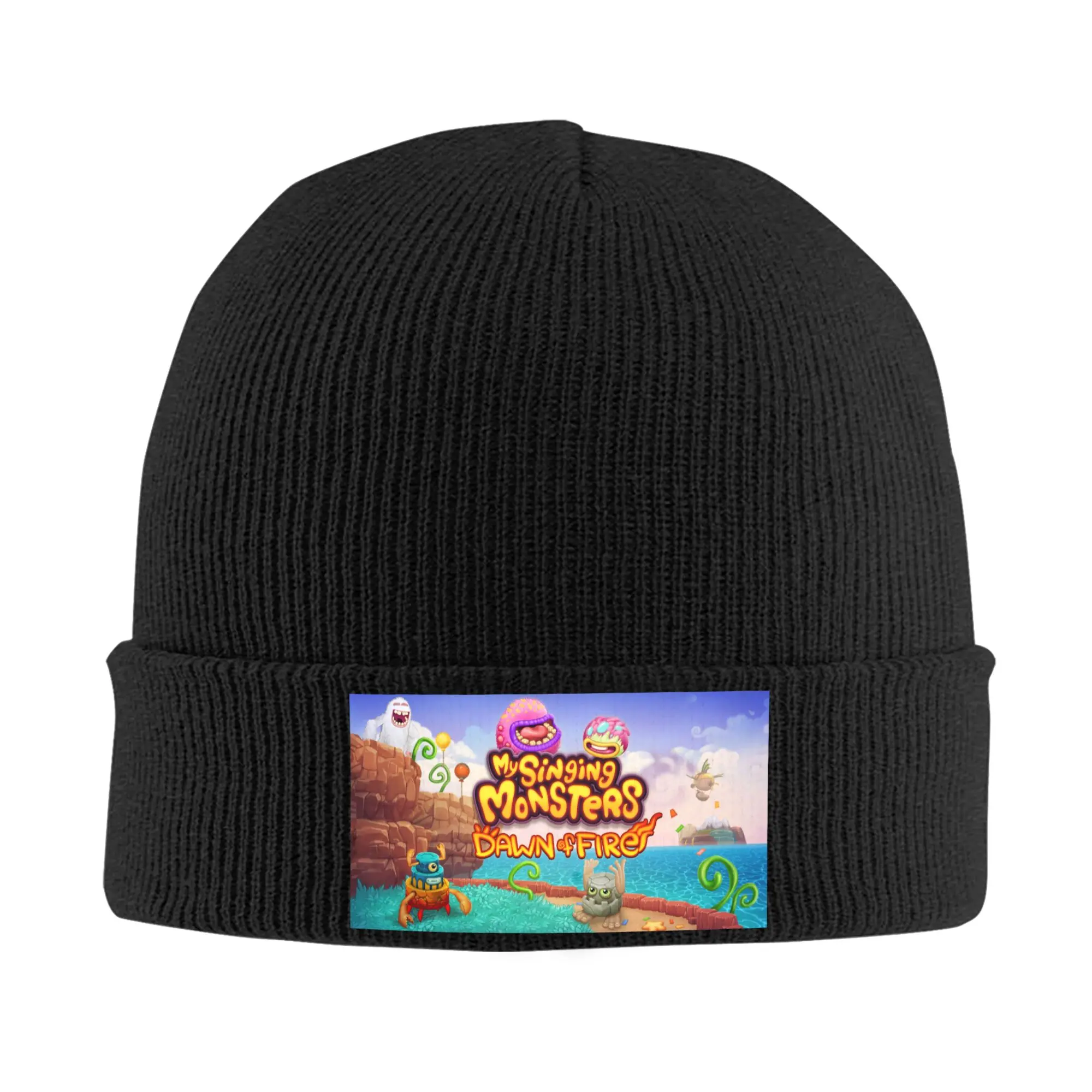 Custom My Singing Monsters Skullies Beanies Caps Men Women Unisex Street Winter Warm Knitting Hat Adult  Bonnet Hats