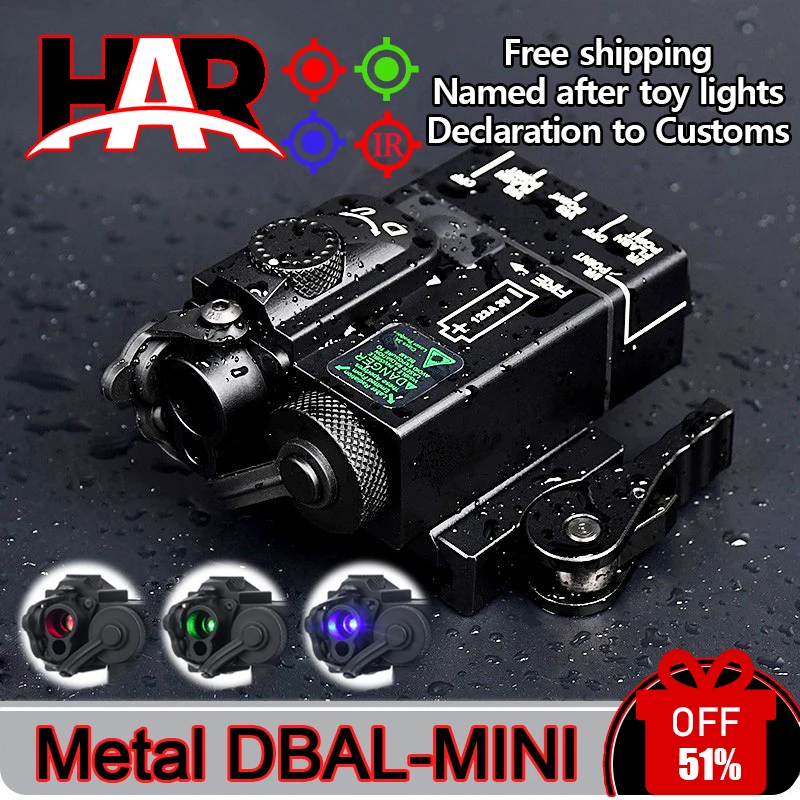 

DBALA2 AII Metal DBAL AR15 flashlight X300 M600C XC2 tactical flashlight DBAL-A2