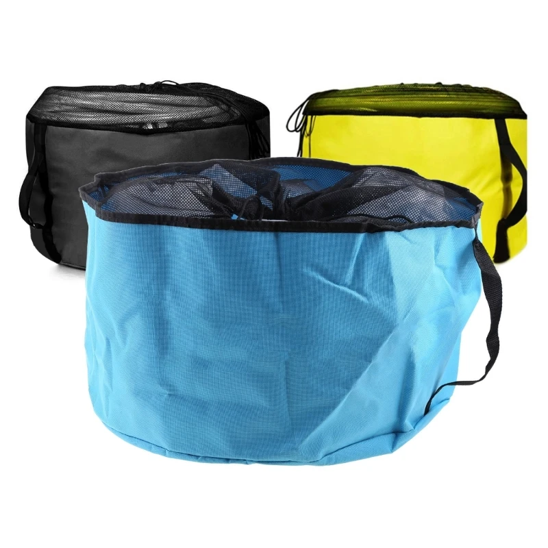 094D Garden Hose Storage Bag Polyester Water Pipe Container Hose Equipment Storage