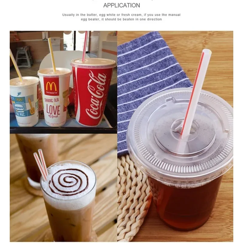 Neon Plastic Drinking Straws 5