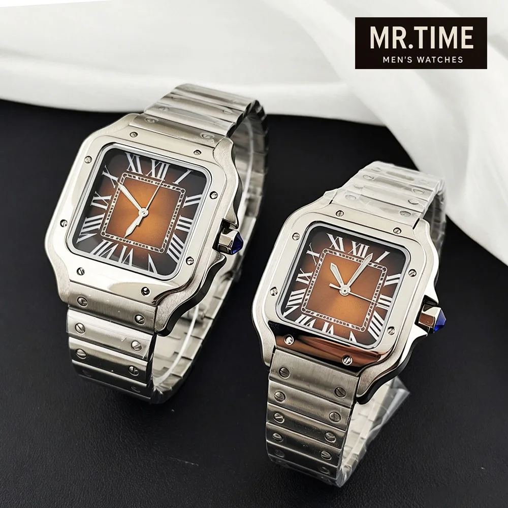 Couple Watch 2026 New NH05 ladies' watch/NH35 Men's Watch Customized Logo Rome Suitable for NH05/NH35 Movement Automatic Watch view 6