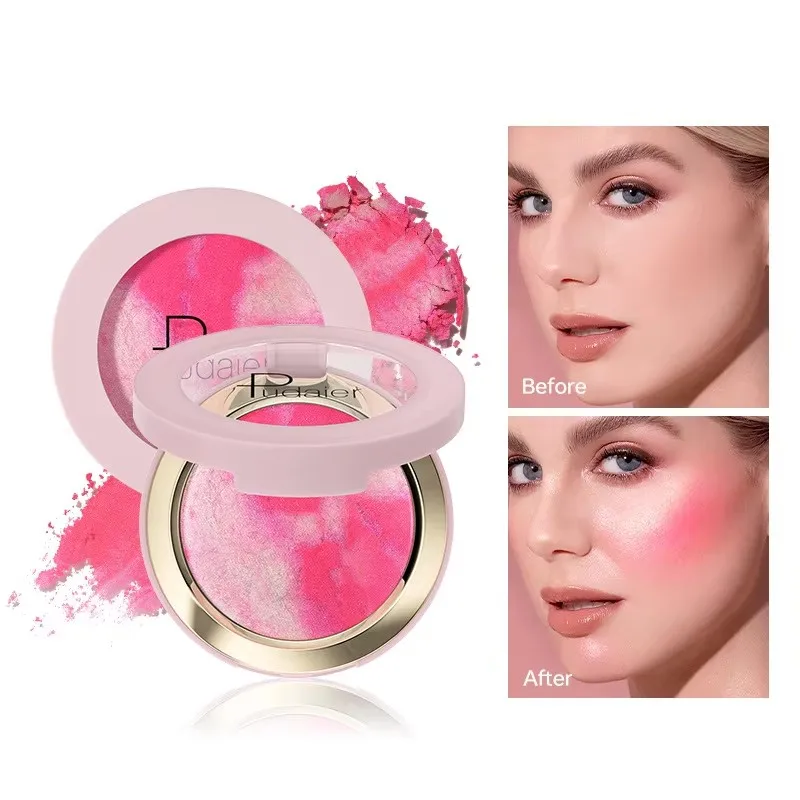 8 Colors Matte Blush Cream Foundation Mushroom Concealer Blush Long-lasting Nude Blush Face Makeup Cosmetics.