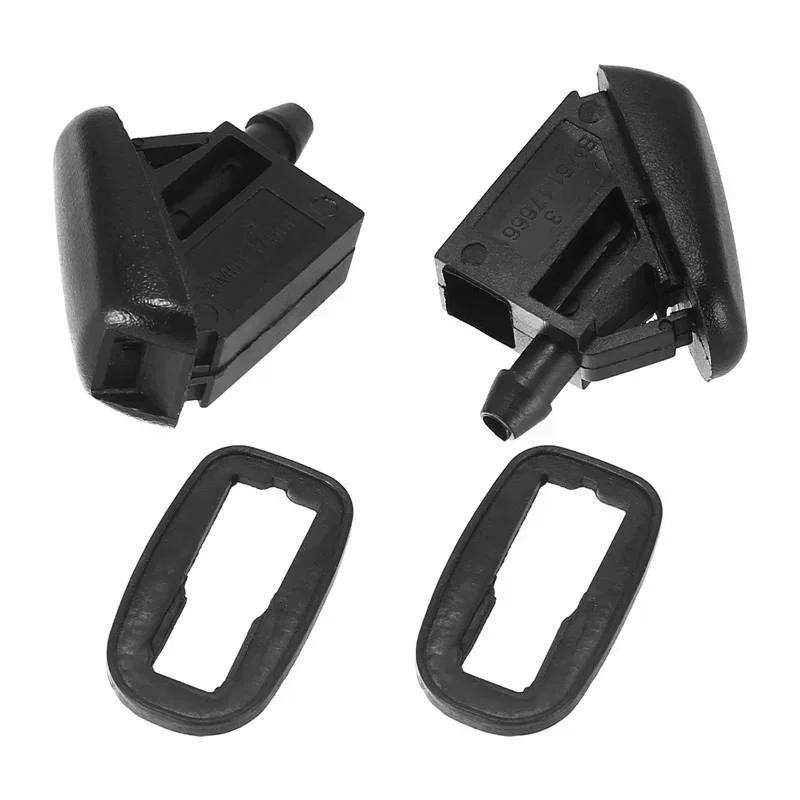 

2 шт. форсунки омывателя лобового стекла для Ford Focus Mondeo Galaxy C-Max Fiesta KA Fusion, замена OE BM5117666AB