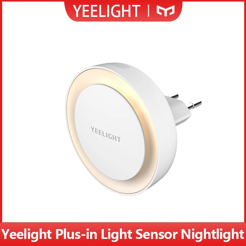 Global version Yeelight plug-in night light sensor night light hallway light ultra-low power consumption color temperature 2500K