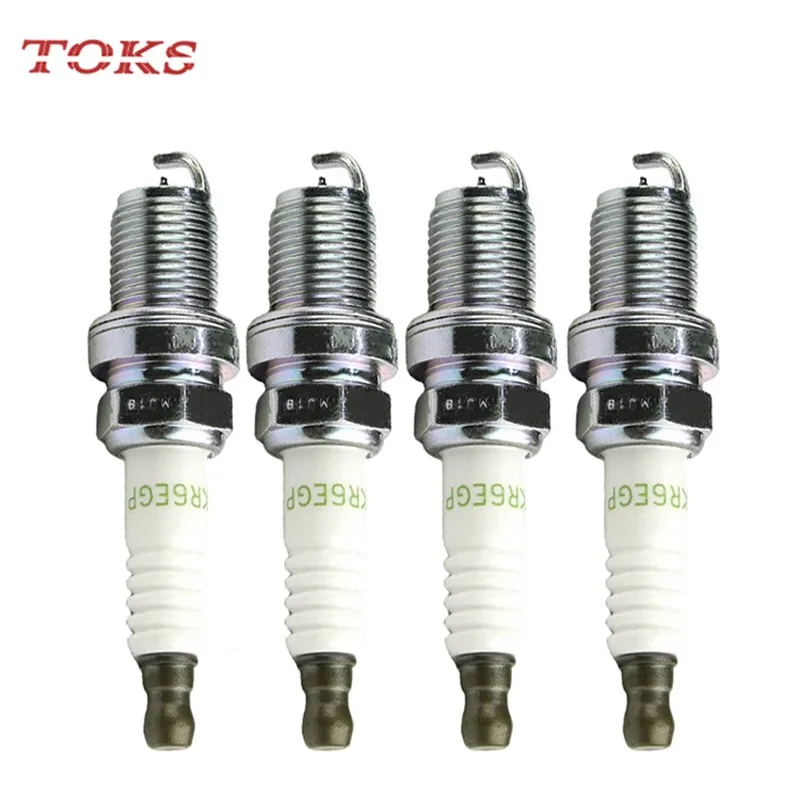 4pcs Car Candle BKR6EGP 7092 G-POWER Platinum Spark Plug Universal For VW Audi Ford Nissan BMW Honda