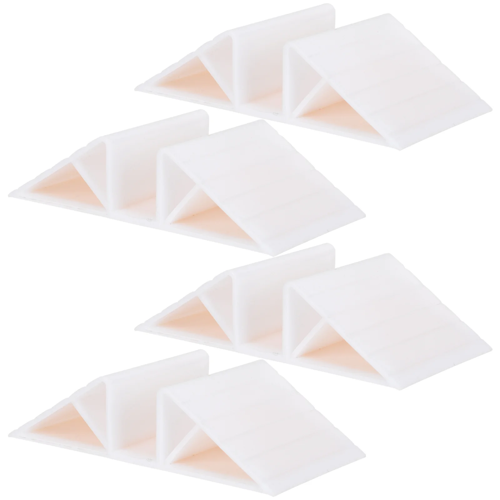 4 قطعة قاعدة سياج الحيوانات الأليفة مثبتات دعم بلاستيكية للأسوار الصغيرة ملحقات حامل سياج ساحة الحديقة المتينة #4