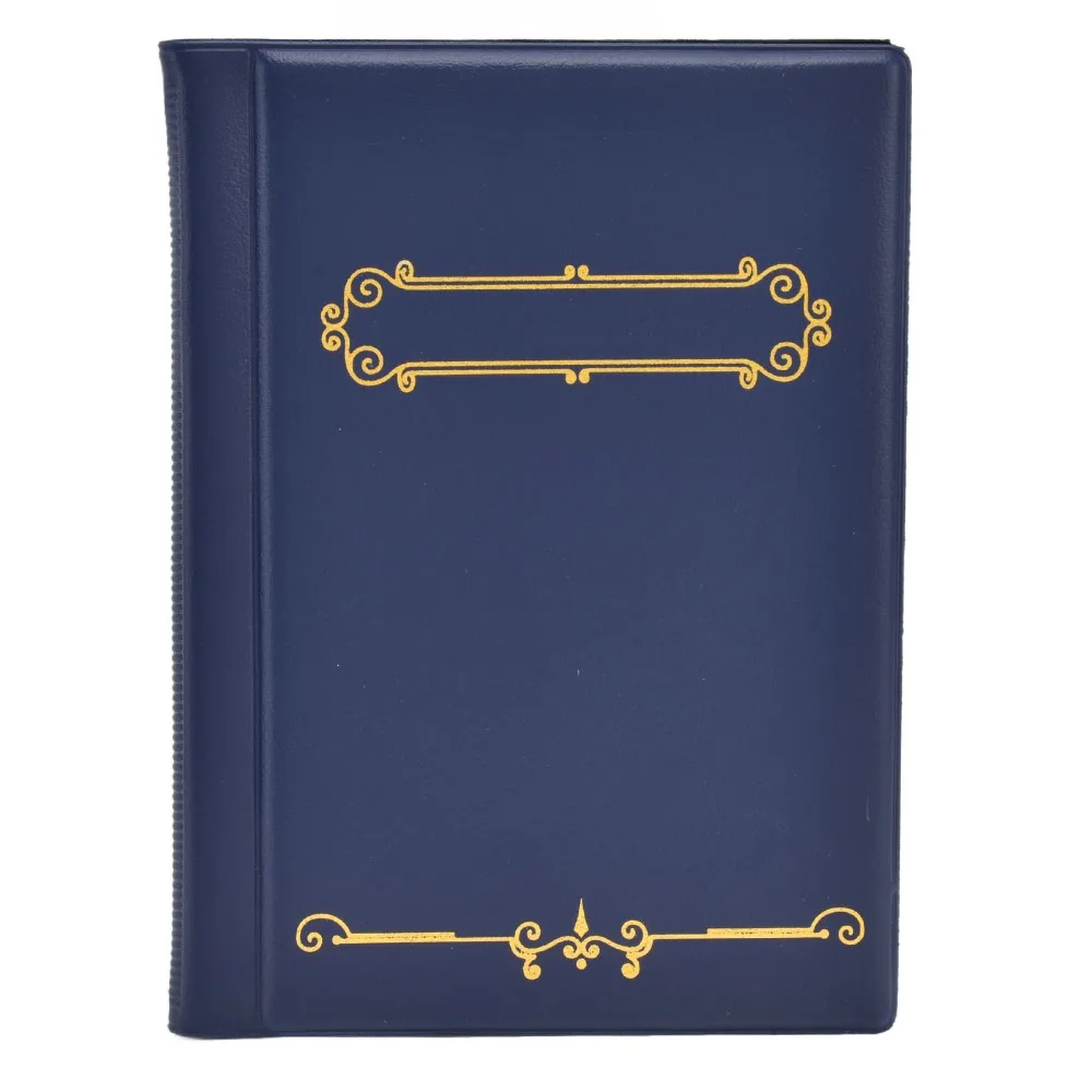 Sorting Tool 120 Slots Coin Album Mini Type Pocket Size Coin Collection Book Compact Portable Coin Storage Book Coin Sorting
