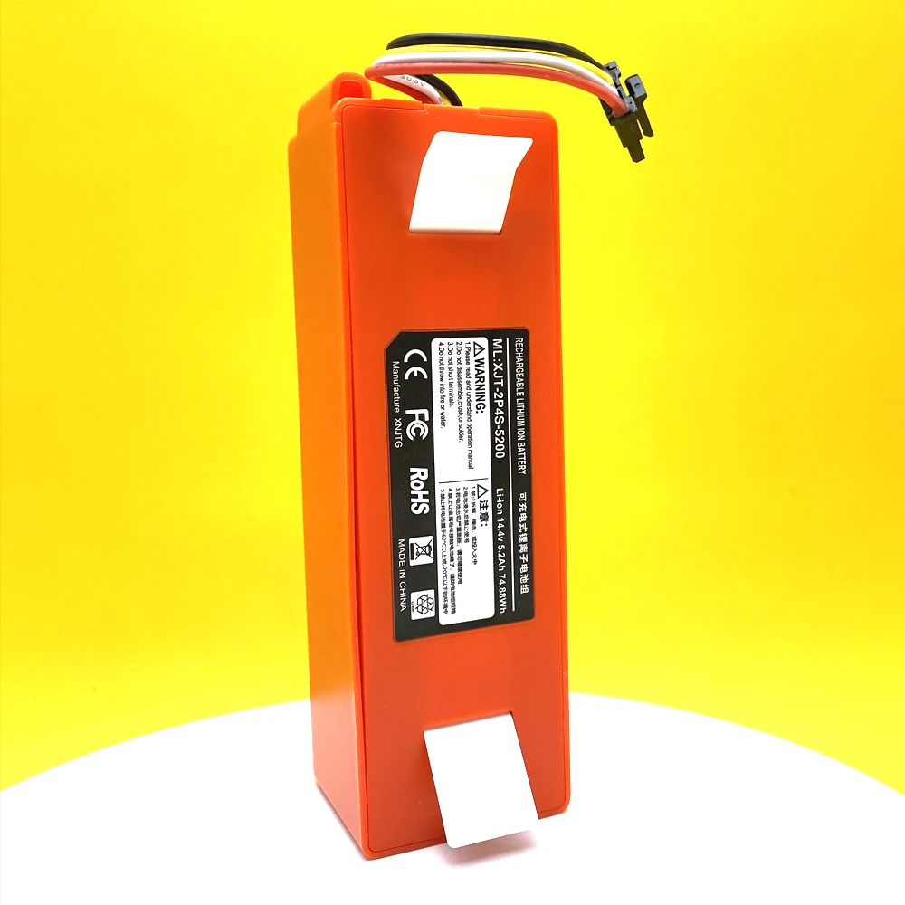 NEW 5200mAh Battery For Xiaomi Robot Cleaner Roborock S50 S51 S55 XJT2P4S5200 High QUALITY With Tracking Number