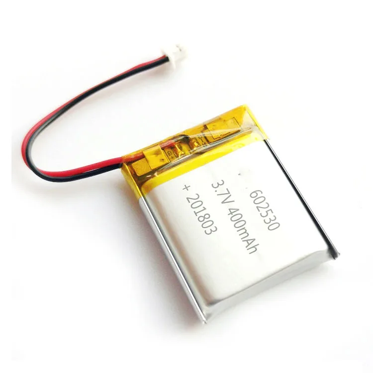 2/5/10/20 Pcs 3.7V 400mAh 602530 Lithium Polymer Ion Battery 2.0mm JST Connector