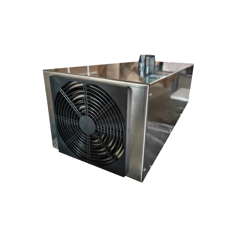 60G/h Industrial Ozone Generator - Portable stainless steel with digital timer for air and water quality