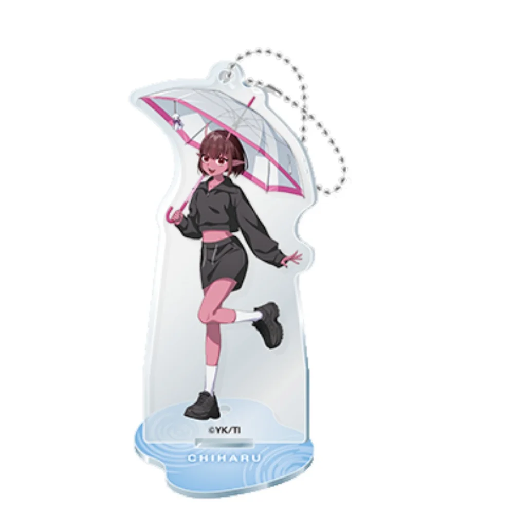 1Pc/5pcs Anime Milky Subway Acrylic Figure Stand Keychain Makina Kyoko Kurt Bag Hanging Ornament Fans Gift